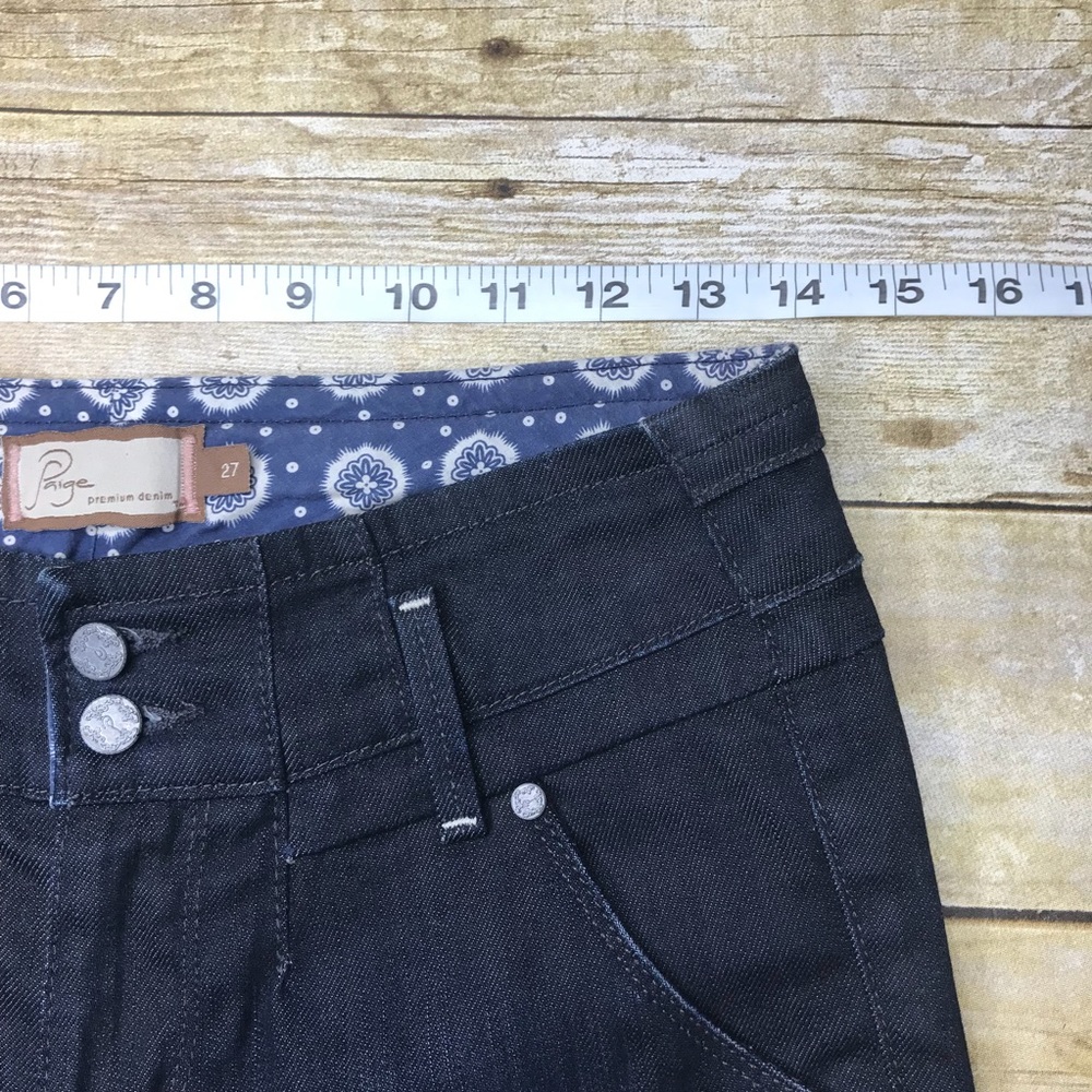 Paige Foothill Flare wide leg Jeans 27 - Picture 4 of 7